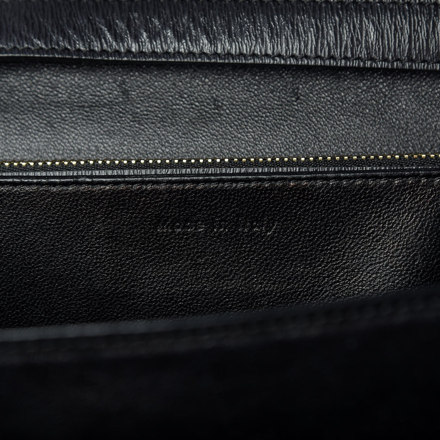 Liege Calfskin Medium Classic Box Flap Bag Black