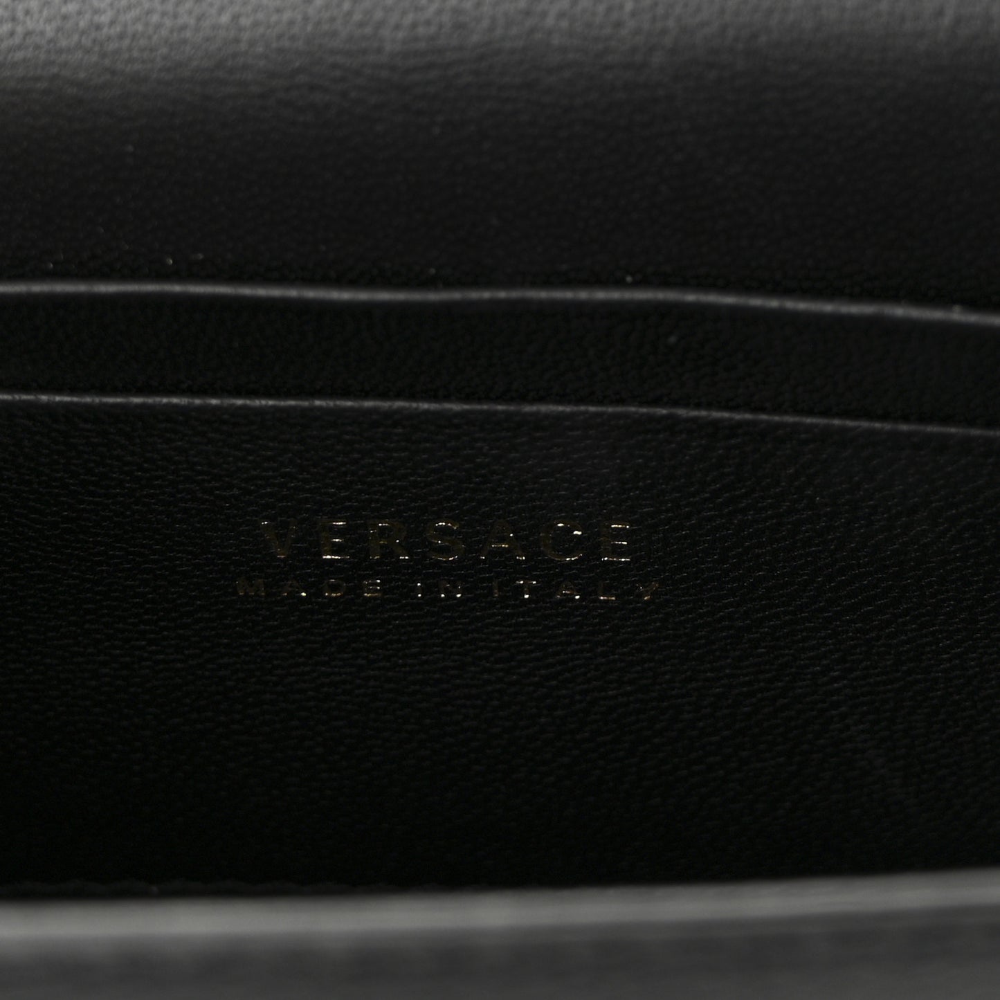 Calfskin Mini Icon Handbag Black