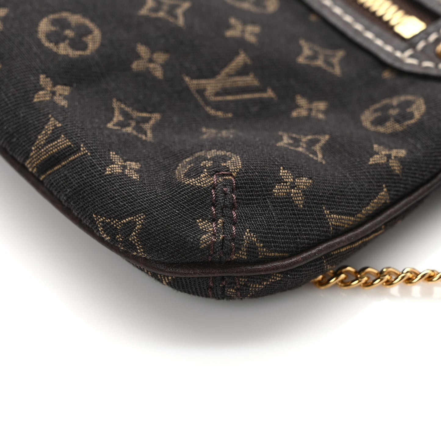 Monogram Idylle Mini Pochette Accessories Fusain