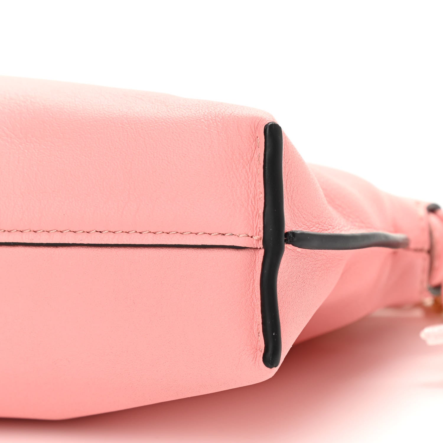Loewe Calfskin Nano Flamenco Knot Clutch Warm Blossom 10 of 10