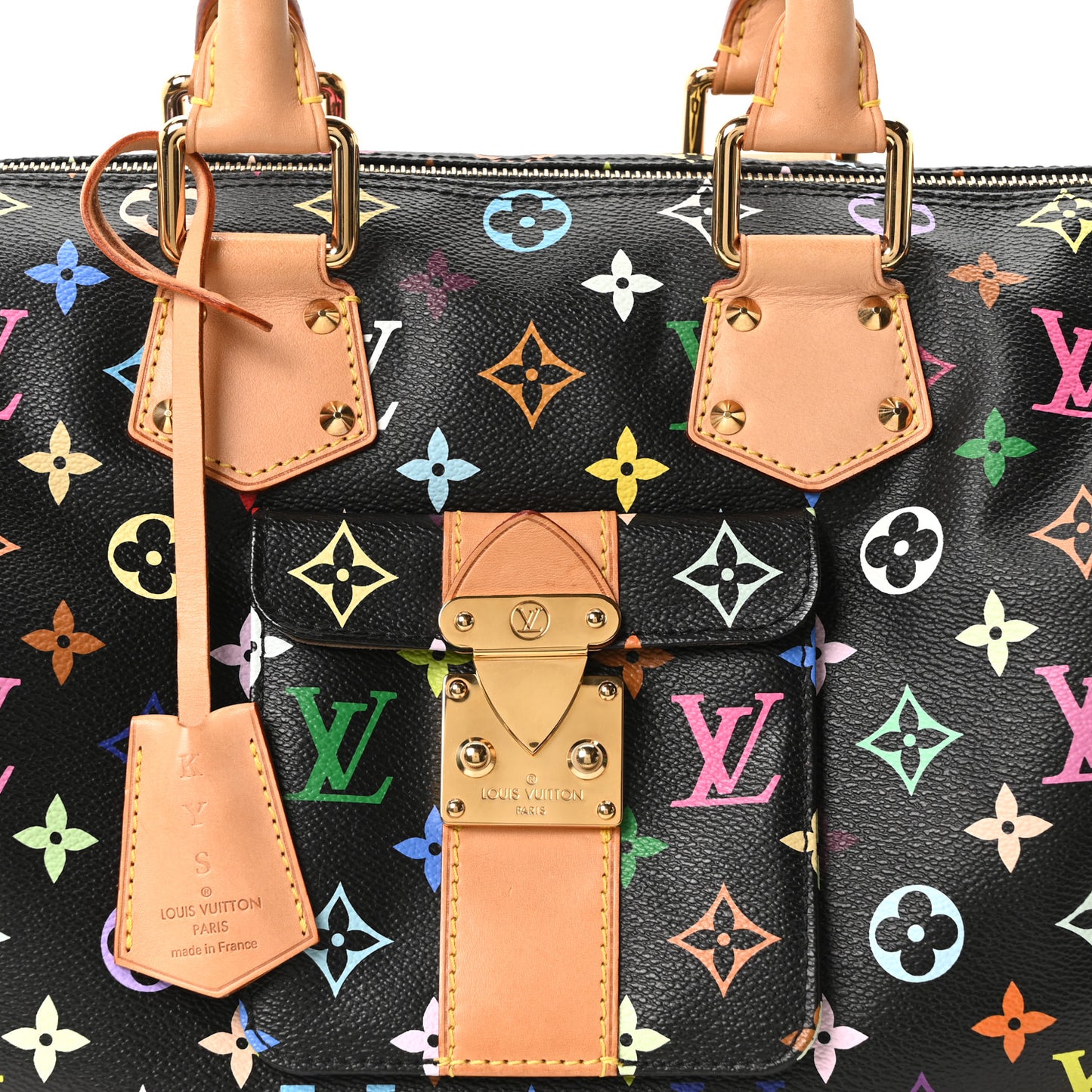 Monogram Multicolor Speedy 30 Black
