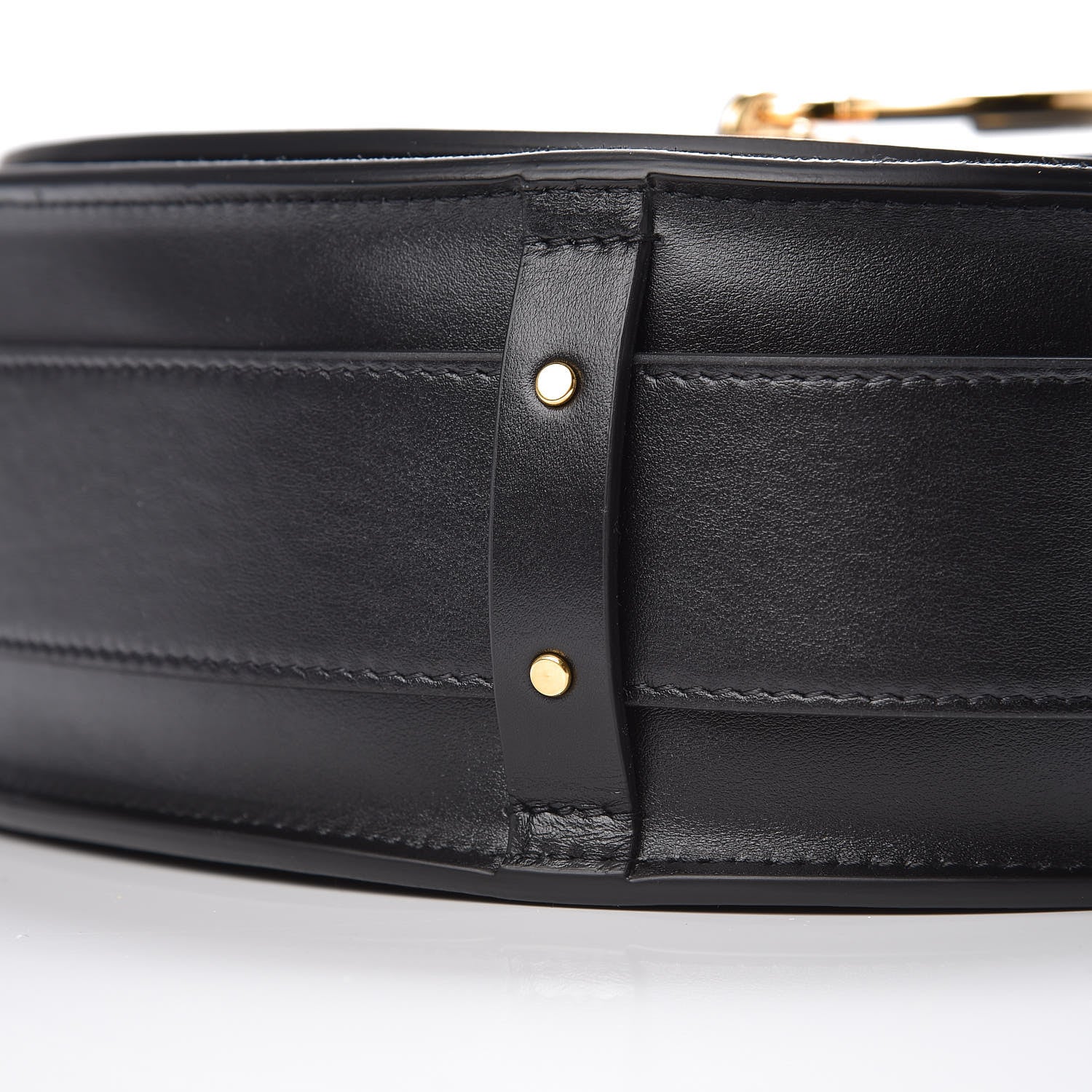 Chloe Calfskin Suede Large Tess Bag Black 8 of 8