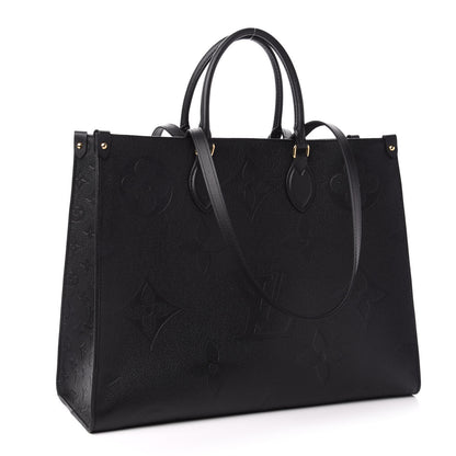 Louis Vuitton Empreinte Monogram Giant Onthego GM Black 4 of 11