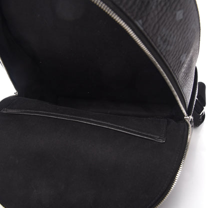 MCM Visetos Medium Stark Backpack Black 5 of 9
