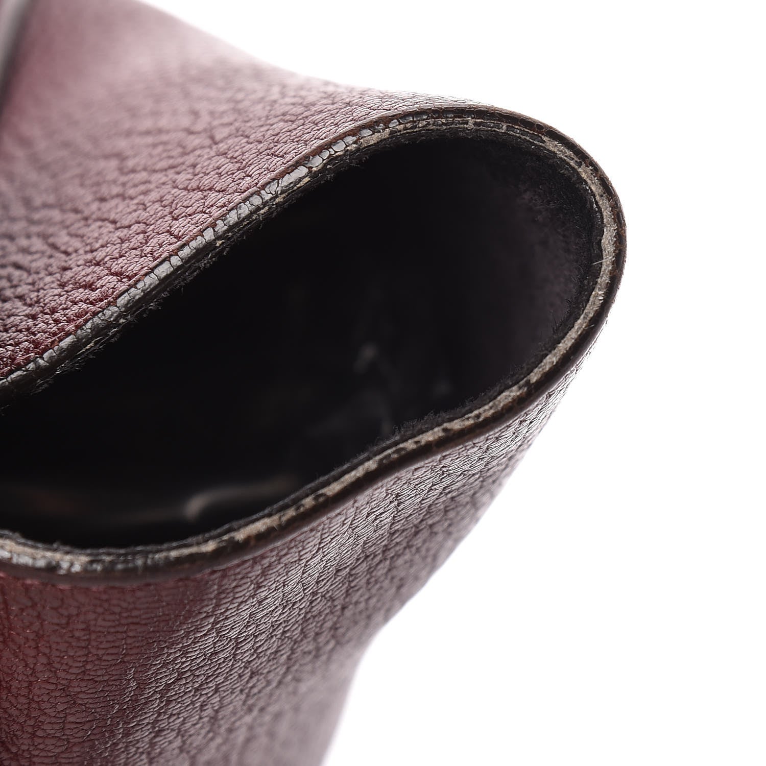 Celine Goatskin Smooth Calfskin Mini Belt Bag Burgundy 22 of 23