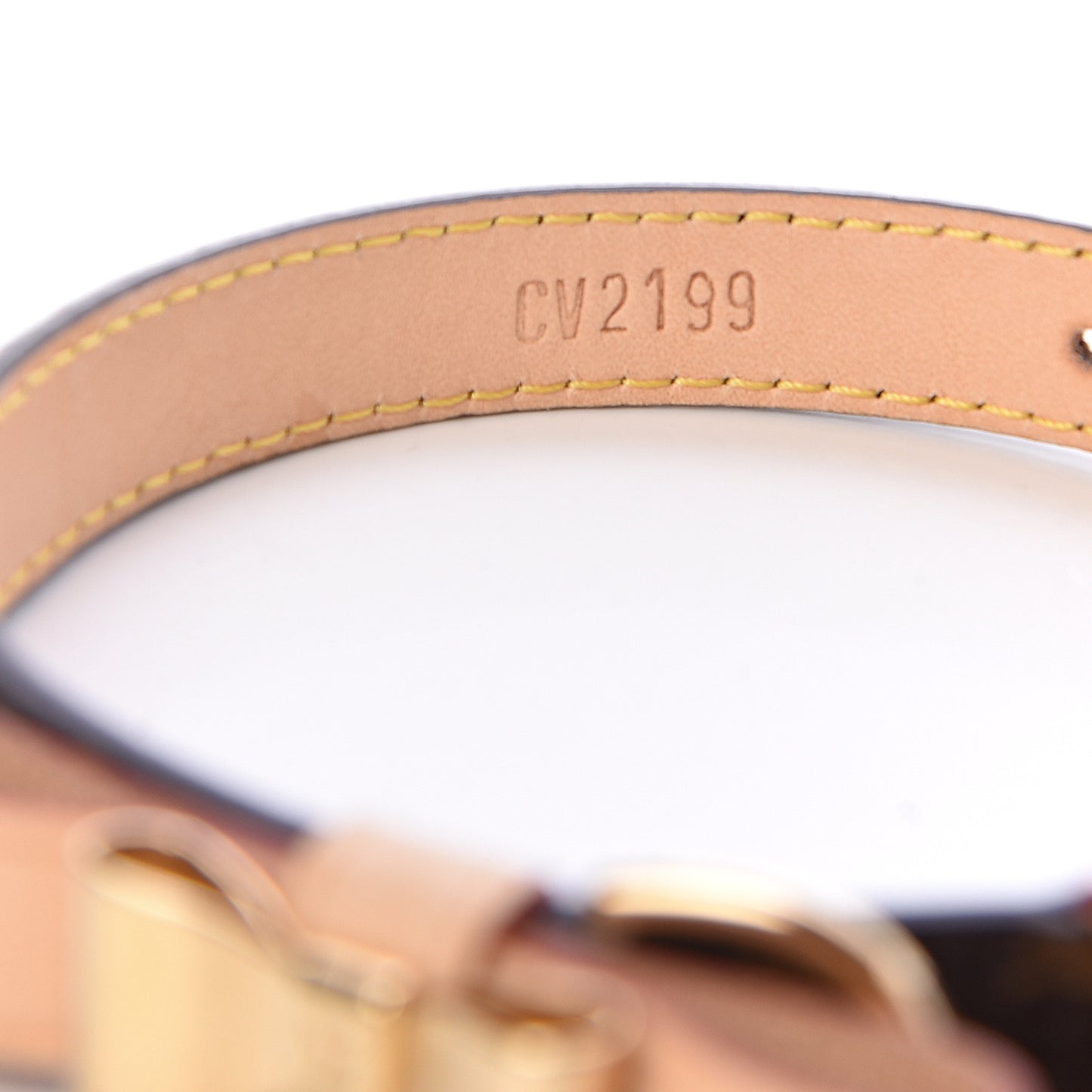 Monogram Baxter Dog Collar PM