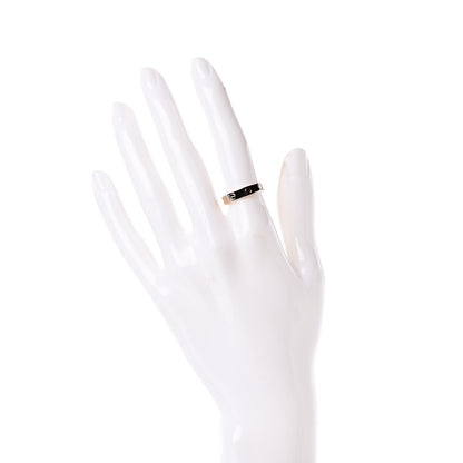 Cartier 18K Pink Gold Diamond 3.5mm LOVE Wedding Band Ring 51 5.75 2 of 5