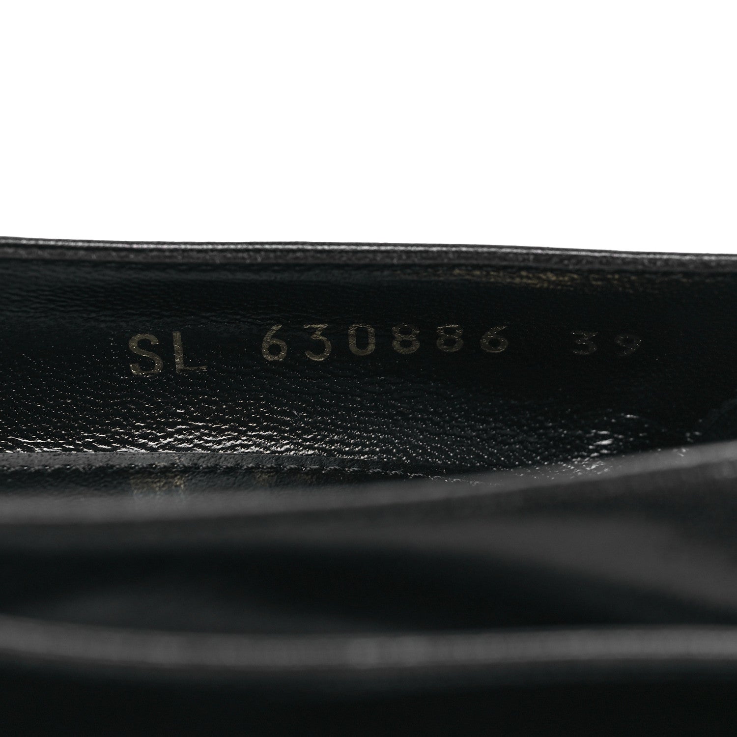 Saint Laurent Calfskin Bow Anais Pumps 39 Black Navy 8 of 9