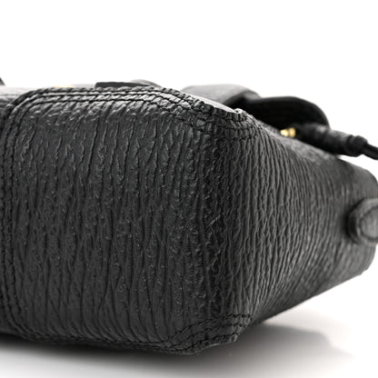 3.1 Phillip Lim Textured Calfskin Nano Pashli Satchel Black 10 of 11