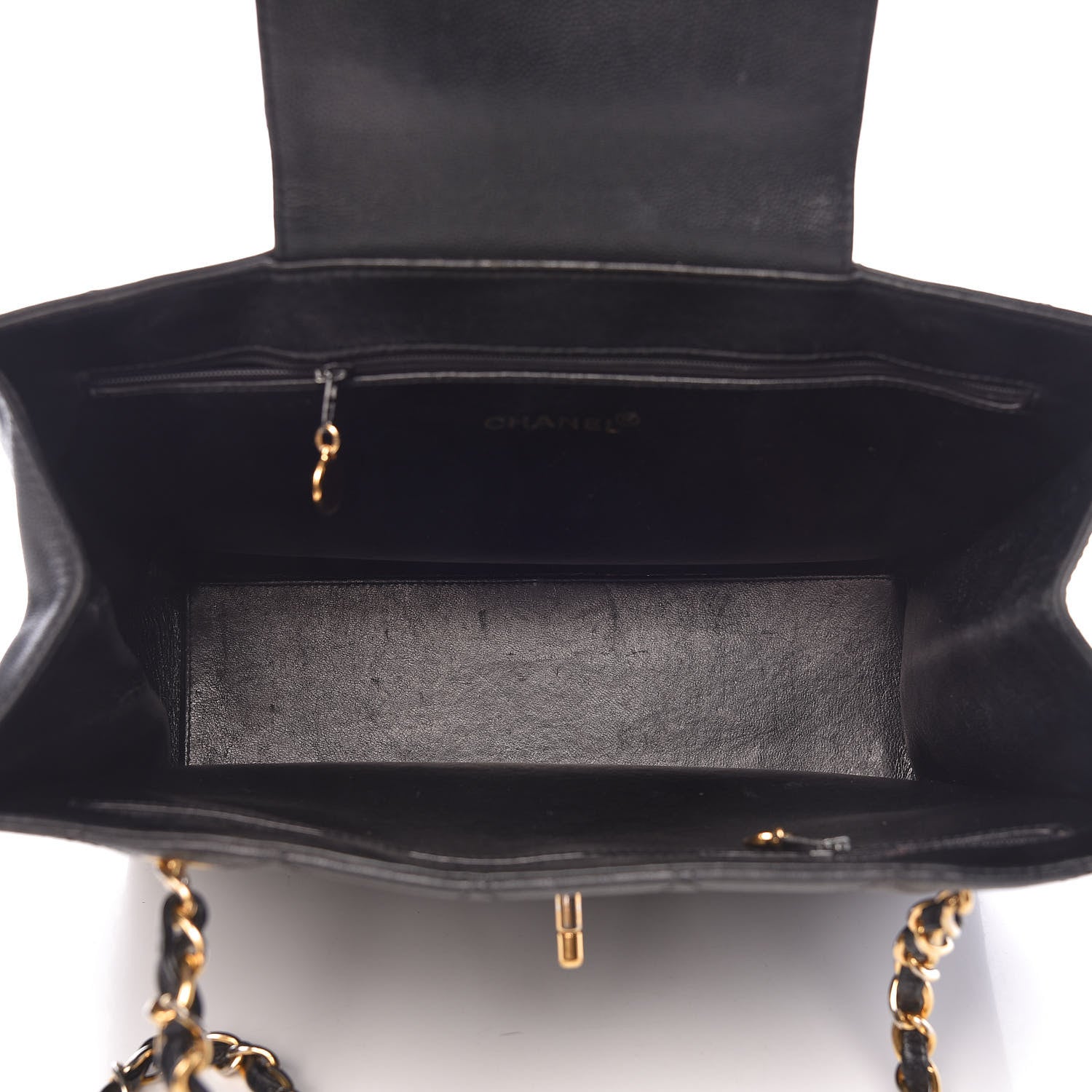 Chanel Caviar Stitched Shopper Tote Black 5 of 30