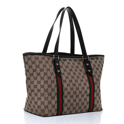 Gucci Monogram Large Jolicoeur Tote Brown 2 of 8