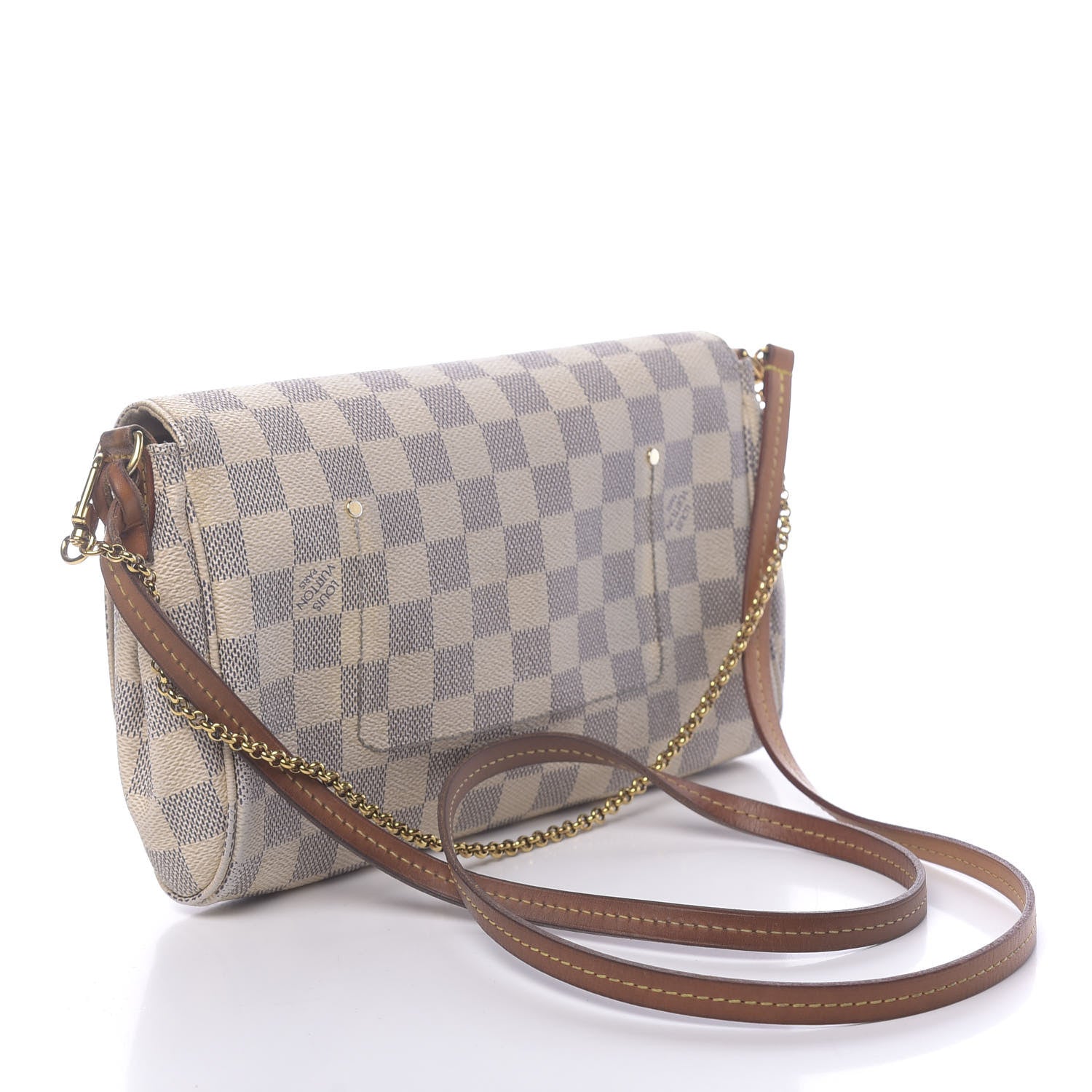 Louis Vuitton Damier Azur Favorite MM 3 of 17