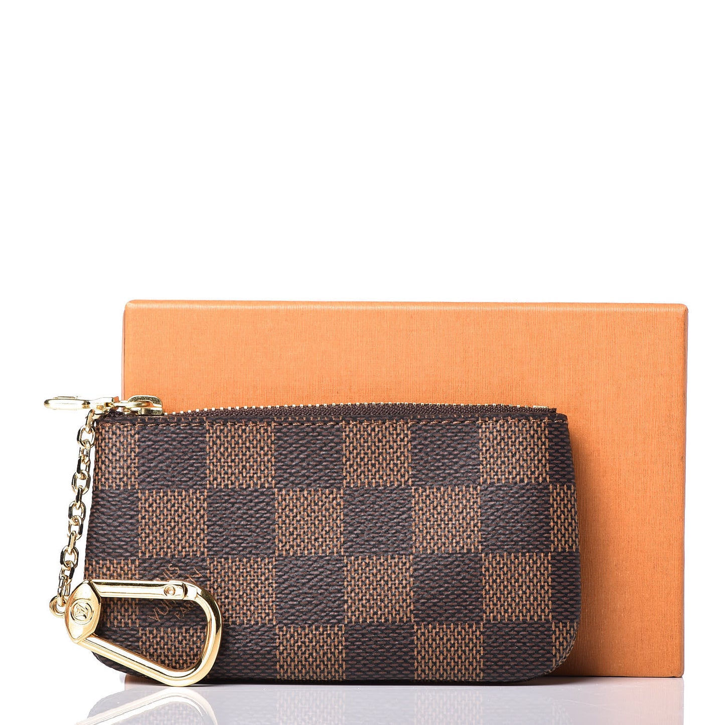 Damier Ebene Key Pouch