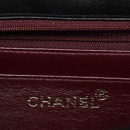 Chanel Lambskin Jumbo Flap Black 6 of 8