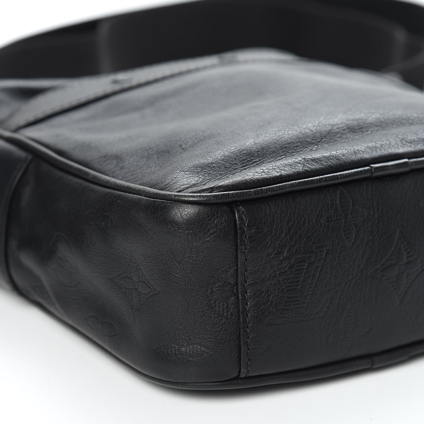 Calfskin Monogram Shadow Danube PM Black