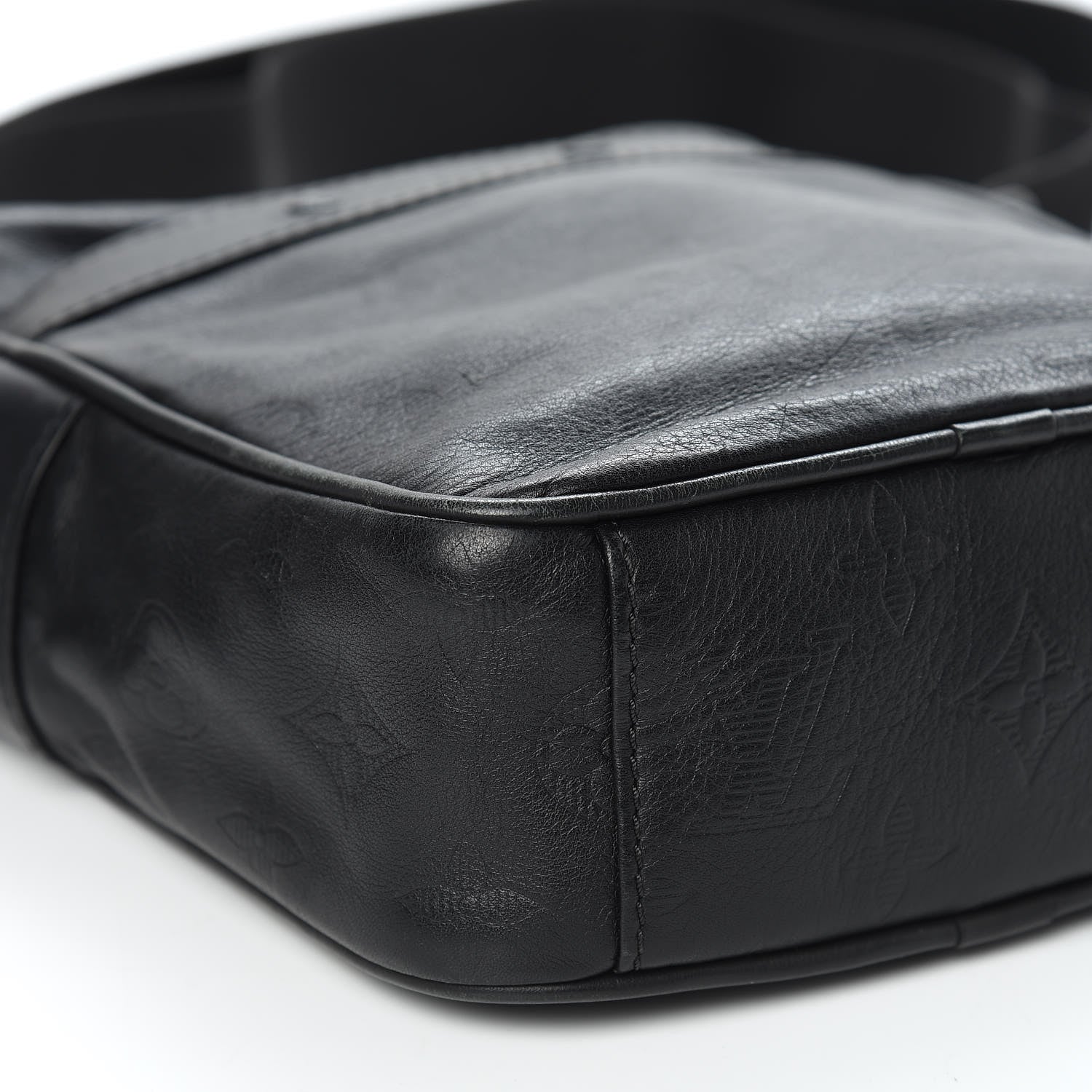 Louis Vuitton Calfskin Monogram Shadow Danube PM Black 9 of 12