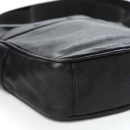 Louis Vuitton Calfskin Monogram Shadow Danube PM Black 9 of 12