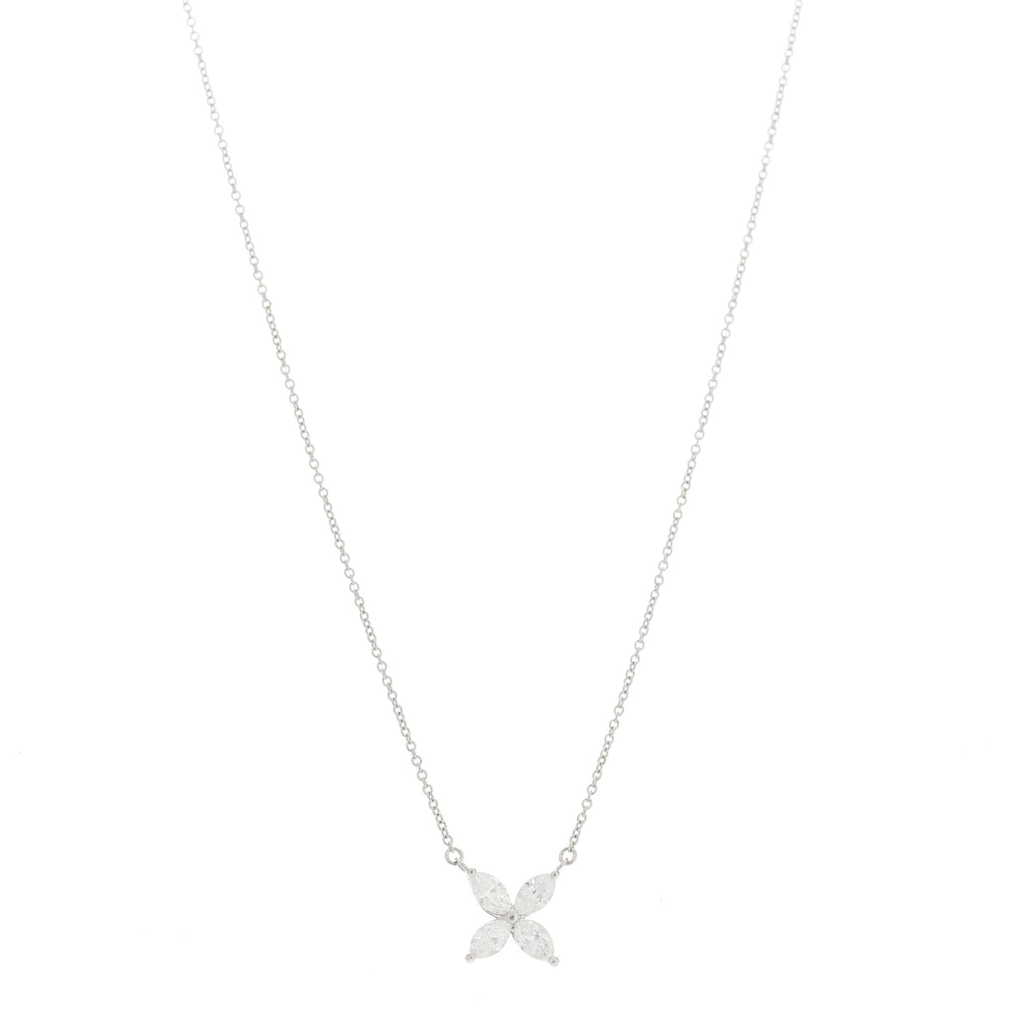 Platinum Diamond Large Victoria Necklace