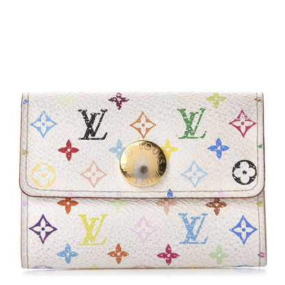 Louis Vuitton Monogram Multicolor Buisness Card Holder White 1 of 7