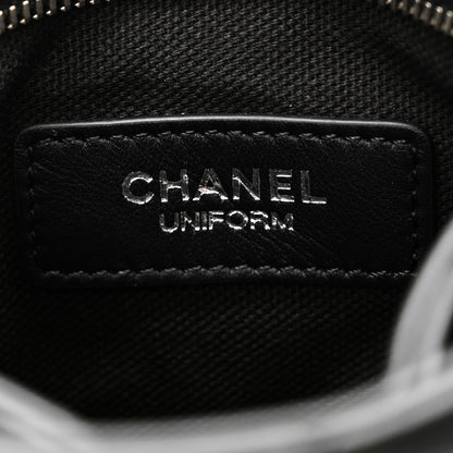 Chanel Lambskin Quilted Crossbody Bag Black 6 of 10