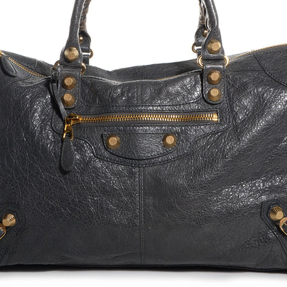 Balenciaga Agneau Giant 12 Gold Hardware Work Gris Tarmac 3 of 11