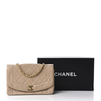 Chanel Lambskin Quilted Small Single Flap Beige 20 of 20