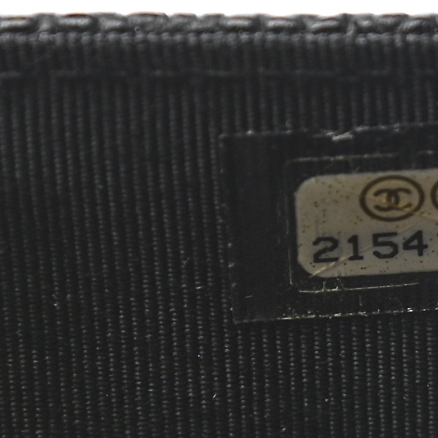 Caviar Quilted Flap Card Holder Black