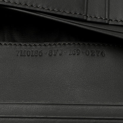 Fendi Vitello Century Elite Monster Eyes Continental Wallet Asfalto Graphite 7 of 9