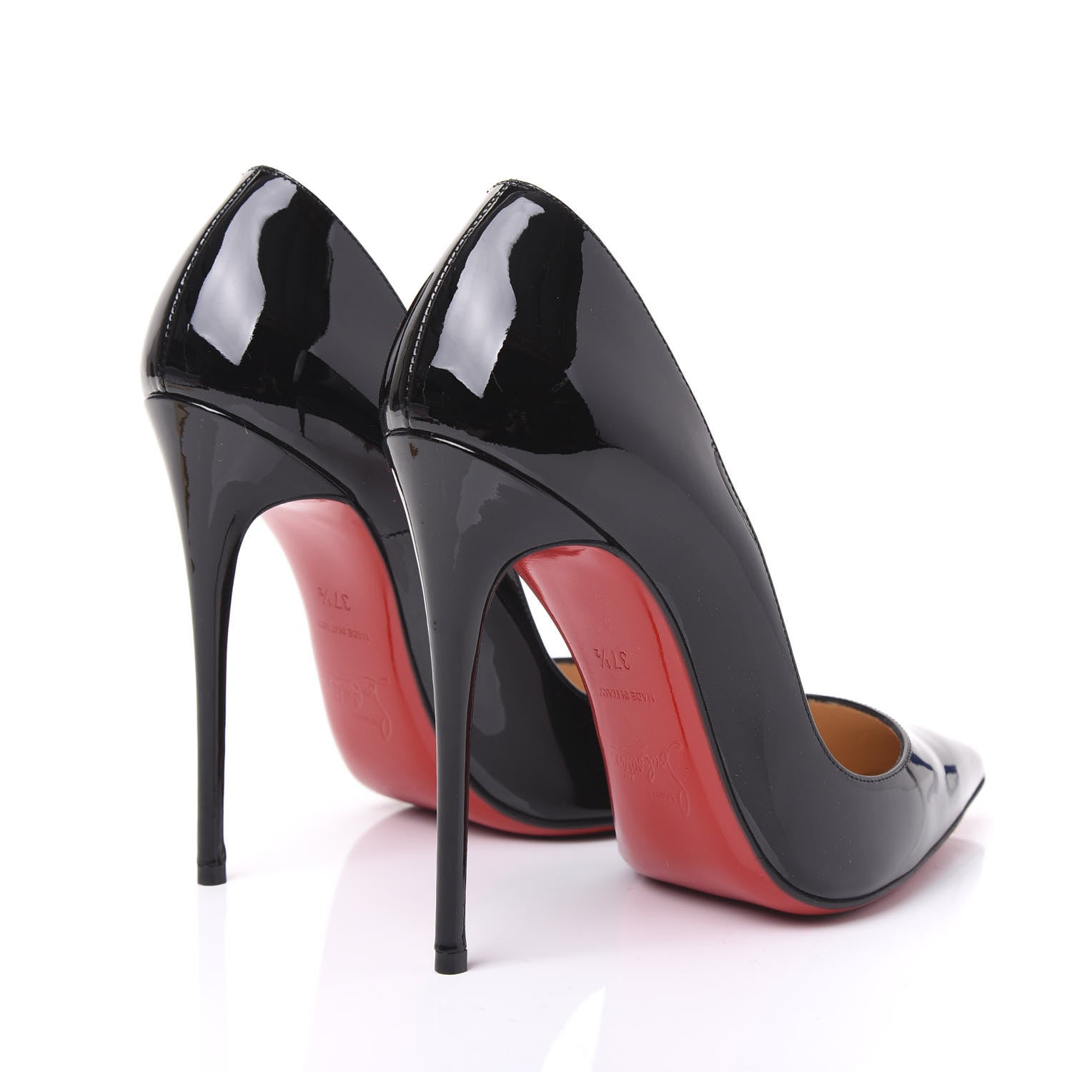Christian Louboutin Patent So Kate 120 Pumps 37.5 Black 4 of 7