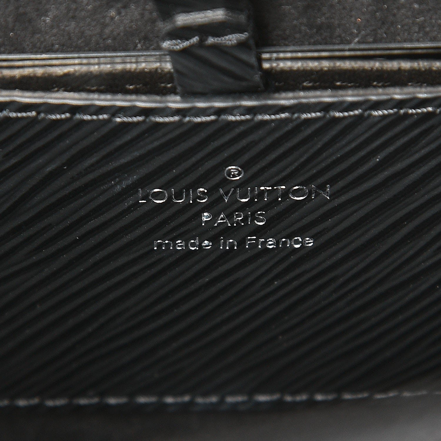 Louis Vuitton Epi Monogram Twist Shoulder Bag MM Black 7 of 7