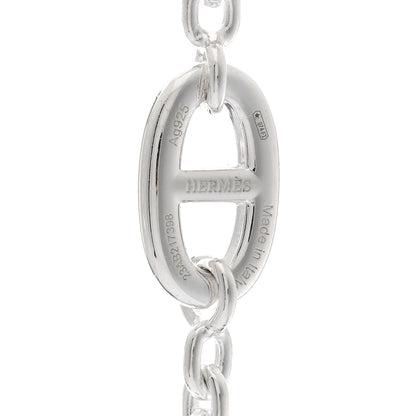 Hermes Sterling Silver Farandole Necklace 120 4 of 5
