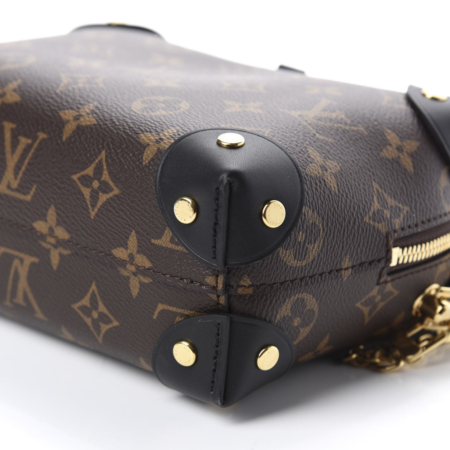 Monogram Petite Malle Souple Black