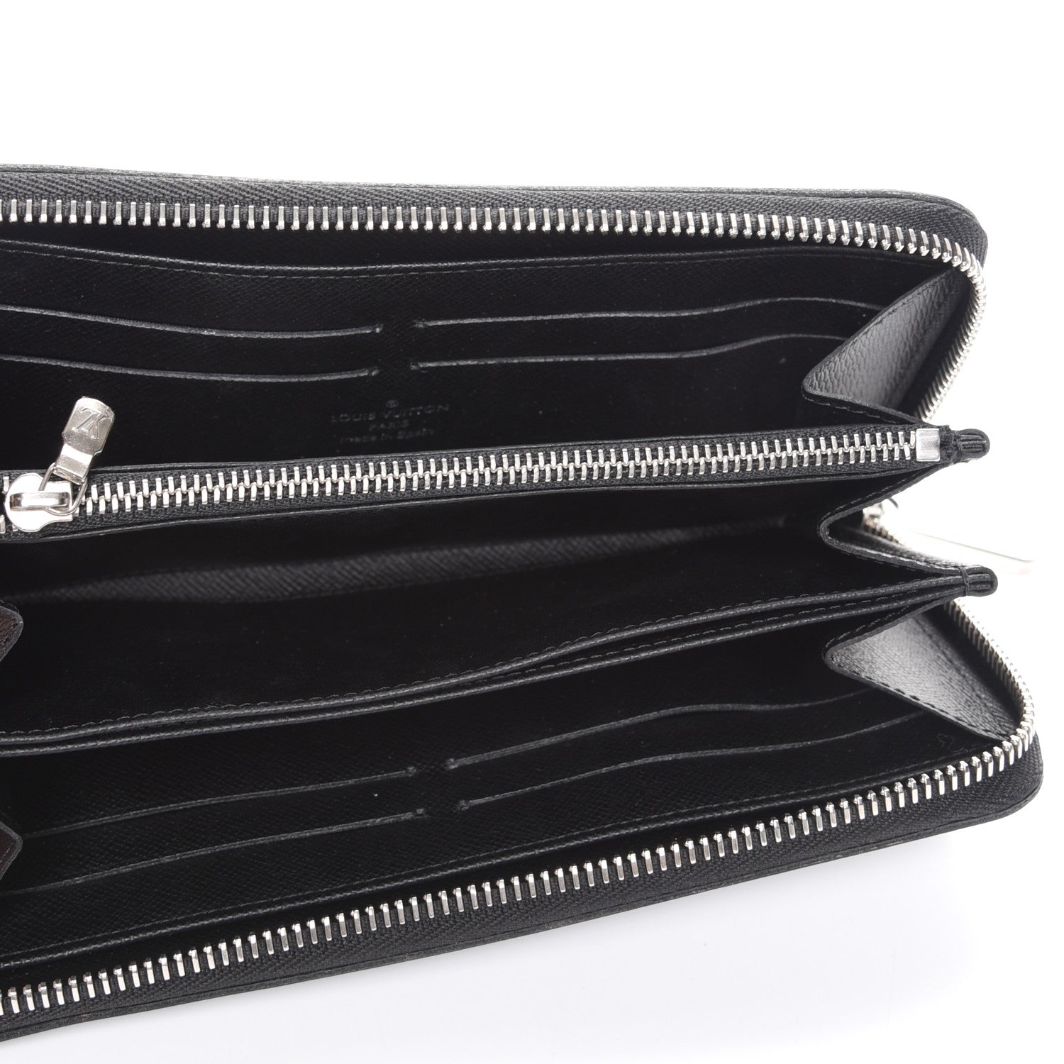 Louis Vuitton Epi Electric Zippy Wallet Black 5 of 8