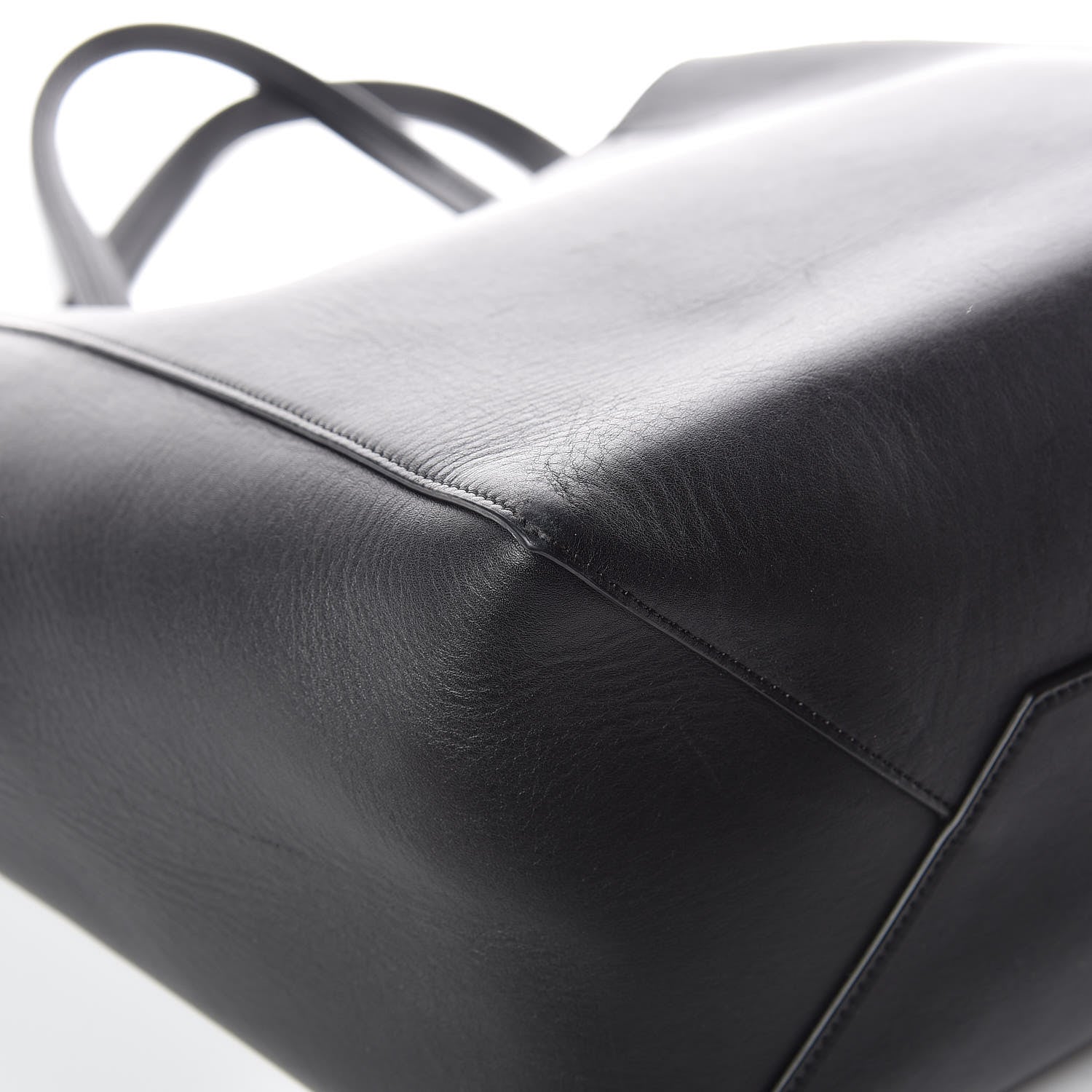 Celine Soft Grained Calfskin Medium Horizontal Cabas Phantom Black 17 of 19