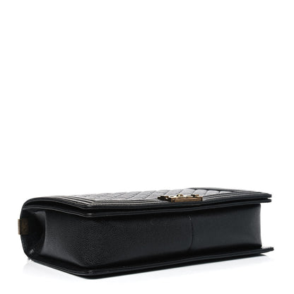 Chanel Caviar Quilted Large Boy Flap Black 3 of 6