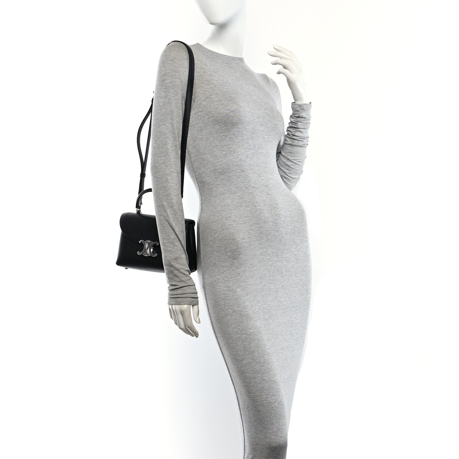Celine Supple Grained Calfskin Teen Nino Black 2 of 10