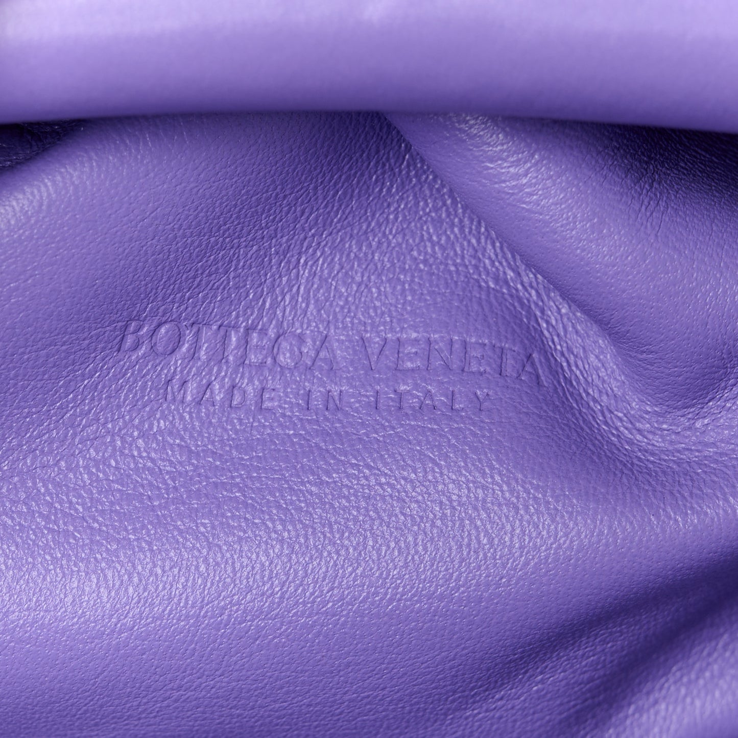 Butter Calfskin The Mini Pouch Purple