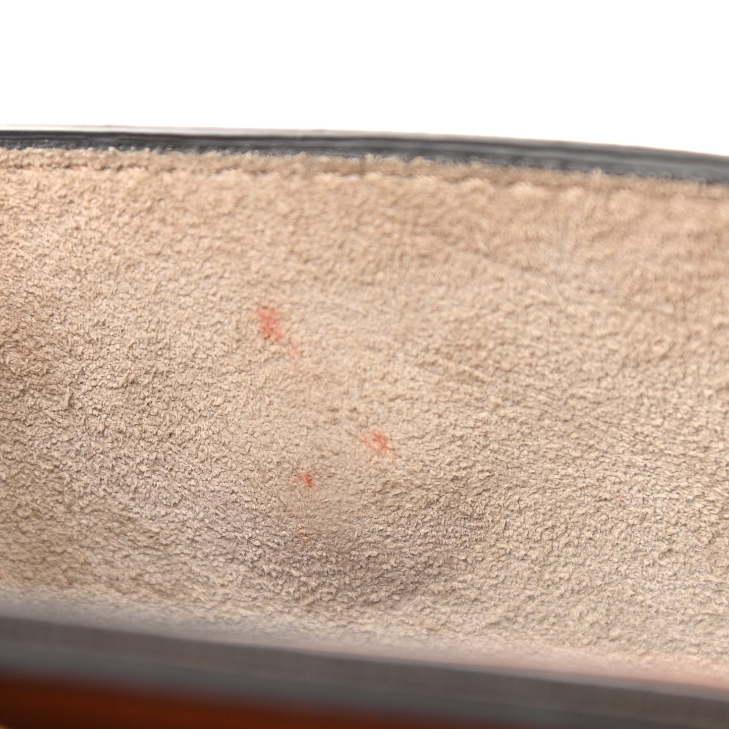 Suede Calfskin Mini Faye Shoulder Bag Tobacco