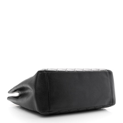 Chanel Caviar Quilted Grand Shopping Tote GST Black 4 of 13