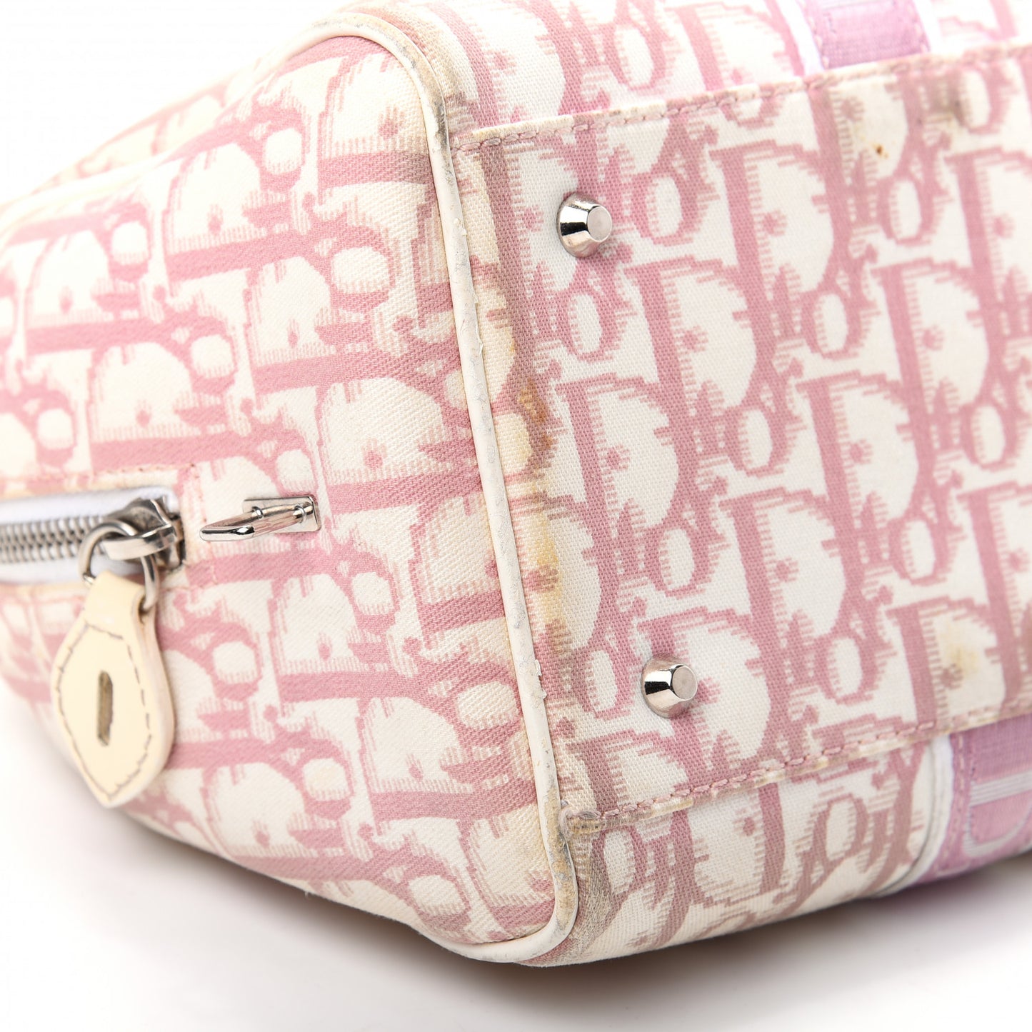 Monogram Girly Boston Pink