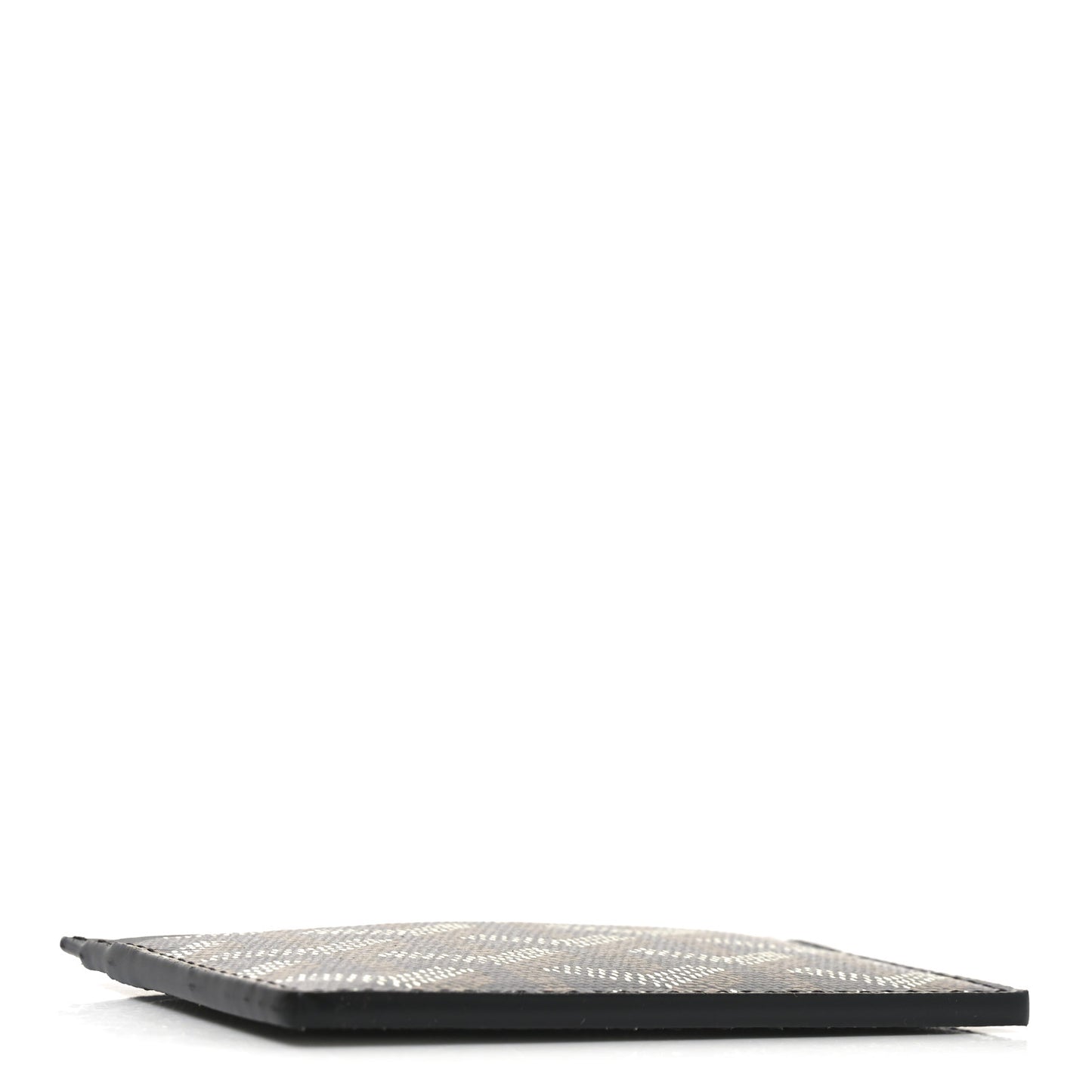 Goyardine Saint Sulpice Card Holder Black
