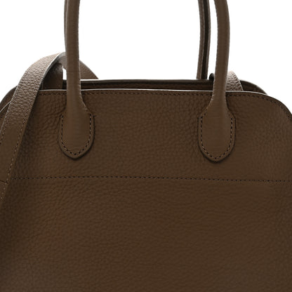 The Row Matte Grained Calfskin Soft Margaux 10 Bag Chevre 7 of 9