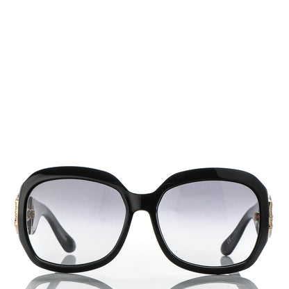 Gucci Crystal Bamboo Horsebit Sunglasses 3017/S Black 2 of 9