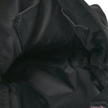 Balenciaga Recycled Casual Nylon Gamer Patches Mini Crossbody Backpack Black 5 of 9