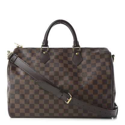 Louis Vuitton Damier Ebene Speedy Bandouliere 35 1 of 11
