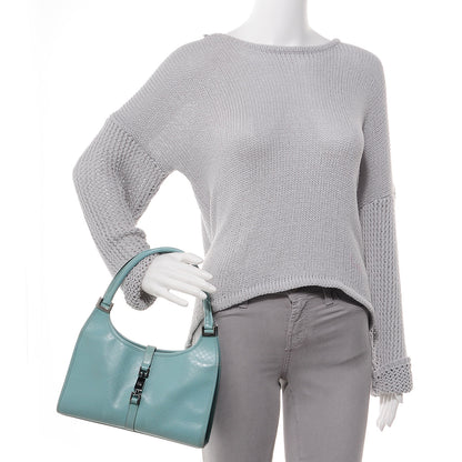 Gucci Leather Monogram Microguccissima Bardot Turquoise 2 of 7