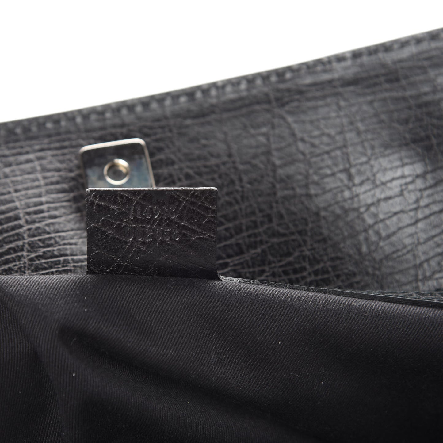 Monogram Horsebit Chain Shoulder Bag Black