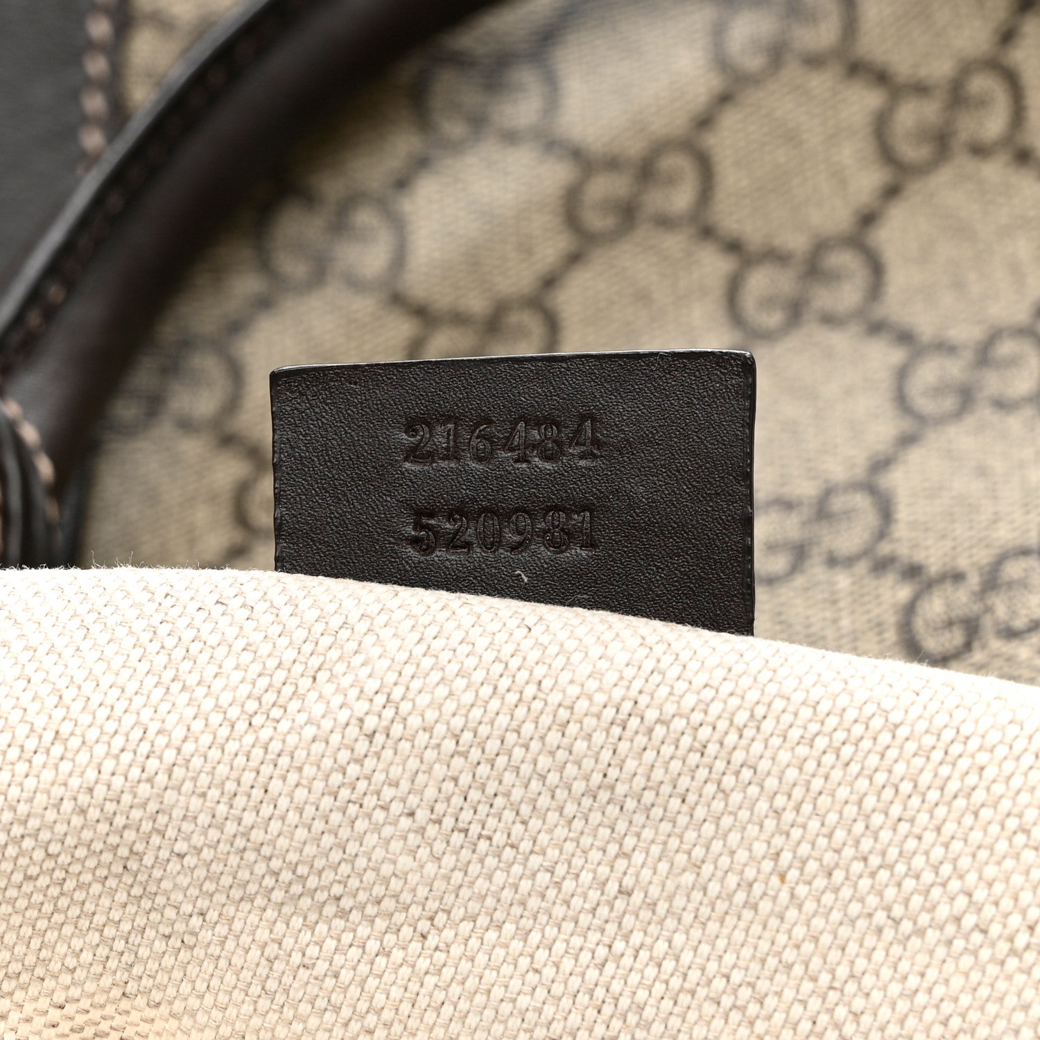 Gucci GG Plus Monogram Medium Carry On Duffle Bag Brown 7 of 12