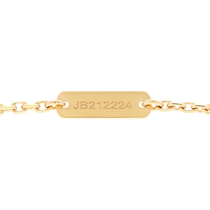 Van Cleef & Arpels 18K Yellow Gold Mother of Pearl Vintage Alhambra Pendant Necklace 5 of 5