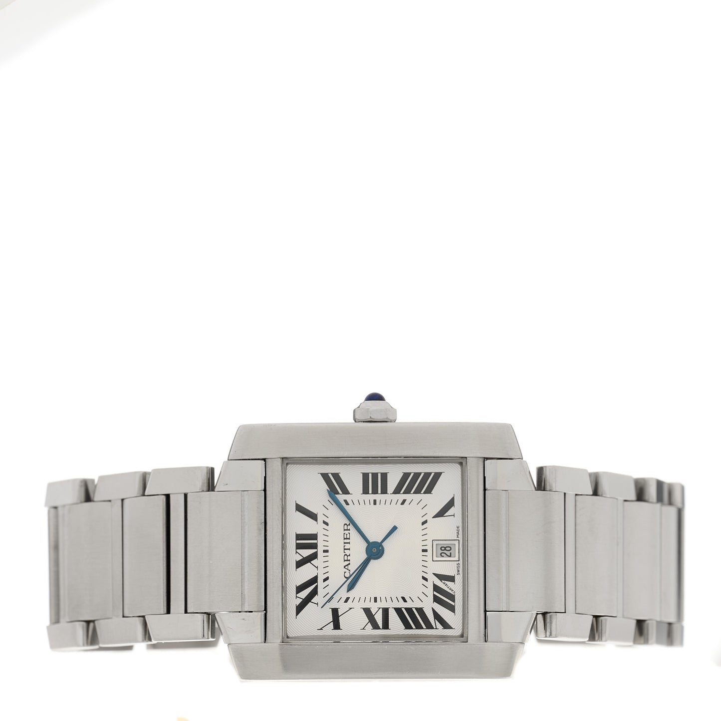 Stainless Steel 28mm Tank Francaise Automatic Watch